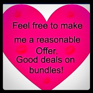 I ❤️Reasonable Offers!